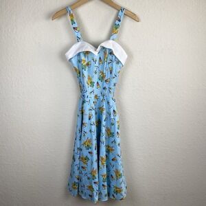 Unique Vintage x I Love Lucy Dress Size S Fit N Flare Pinup Club Babalu Retro